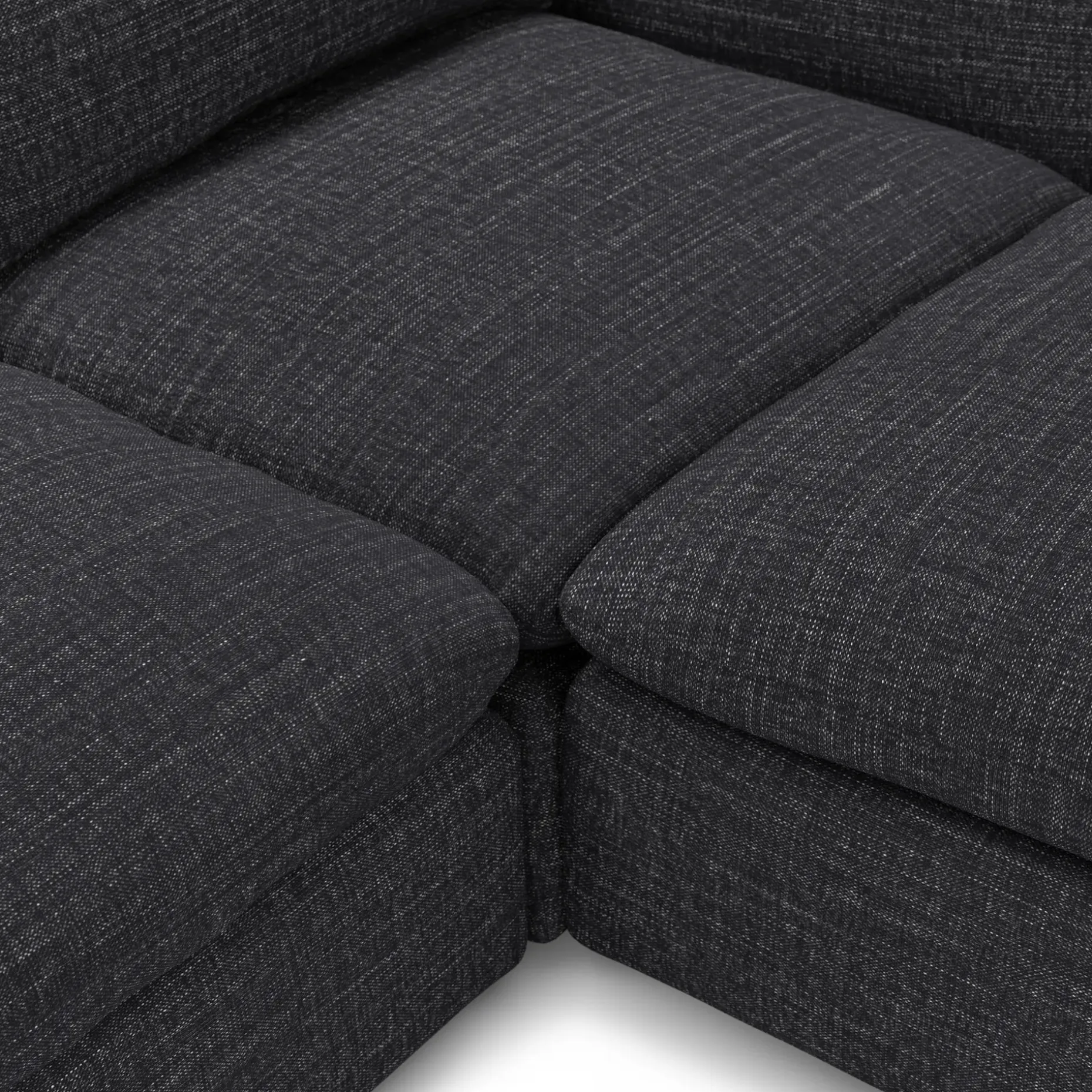 Leigh 92" Modular Sectional - Napa Charcoal