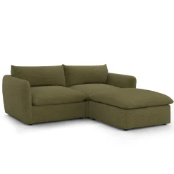 Leigh 92" Modular Sectional - Napa Moss