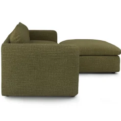 Leigh 92" Modular Sectional - Napa Moss