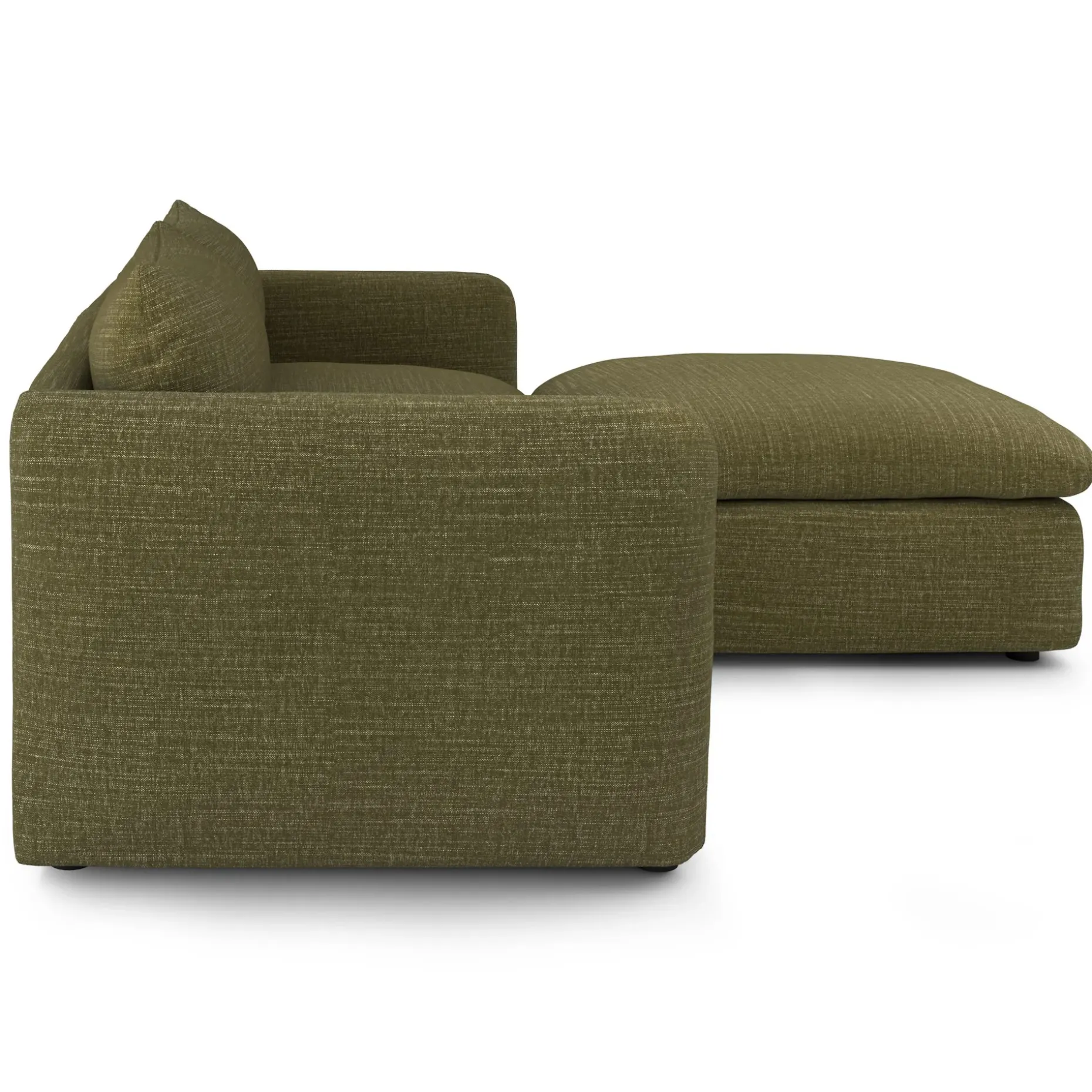 Leigh 92" Modular Sectional - Napa Moss