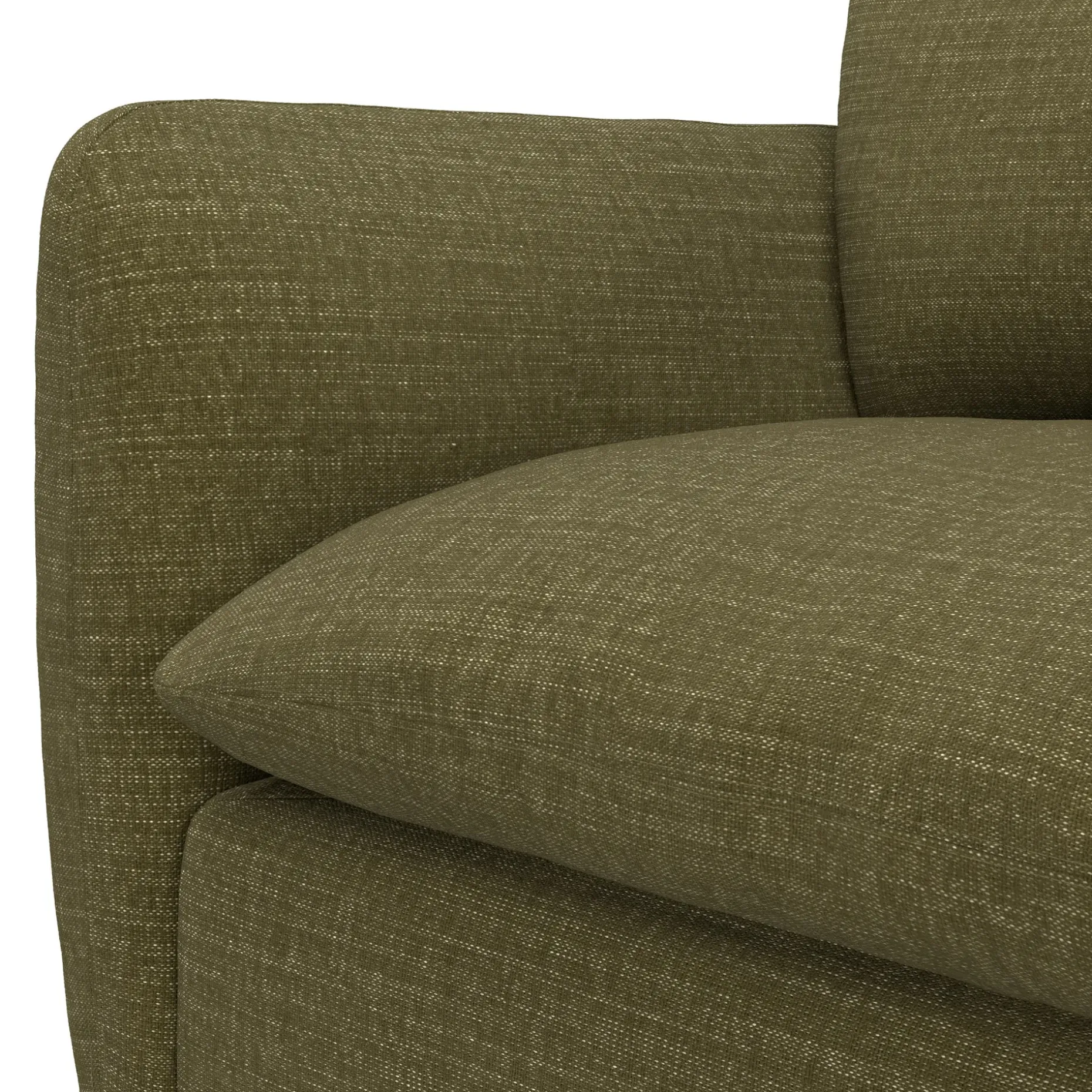 Leigh 92" Modular Sectional - Napa Moss