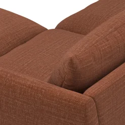 Leigh 92" Modular Sectional - Napa Rust
