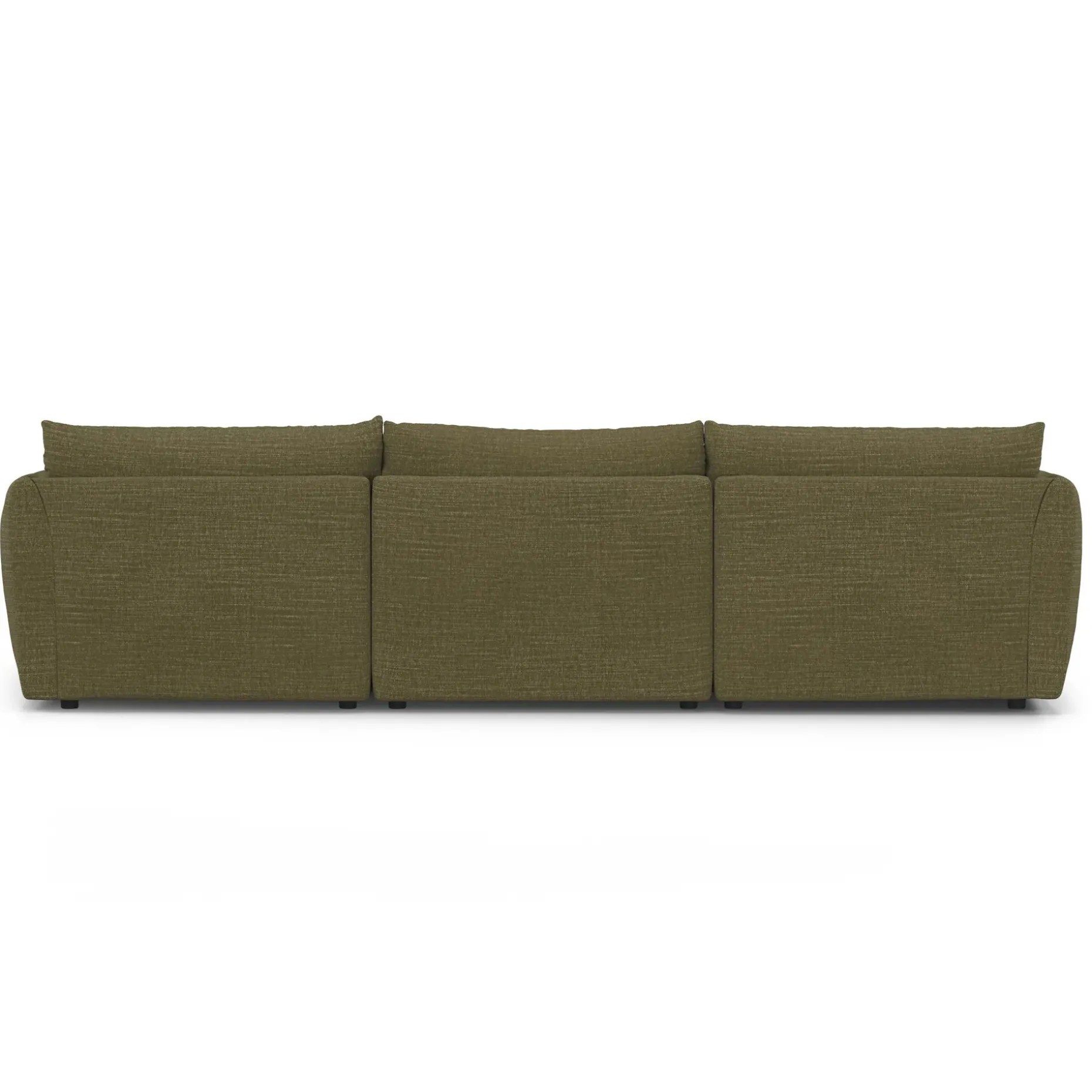 Leigh 131.5" Modular Sectional - Napa Moss