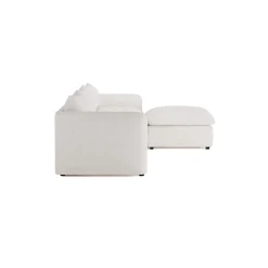 Leigh 131.5" Modular Sectional - Napa White