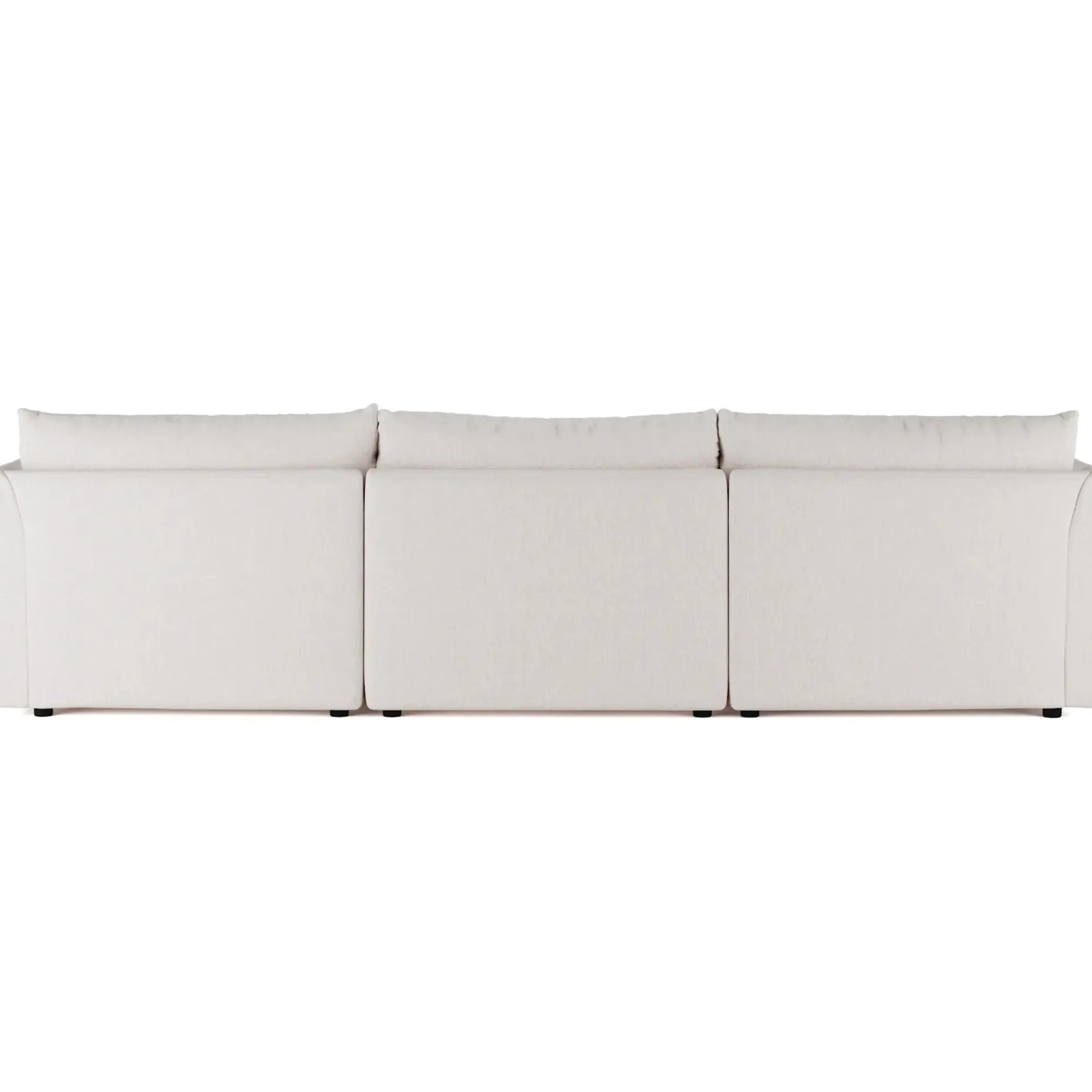 Leigh 131.5" Modular Sectional - Napa White