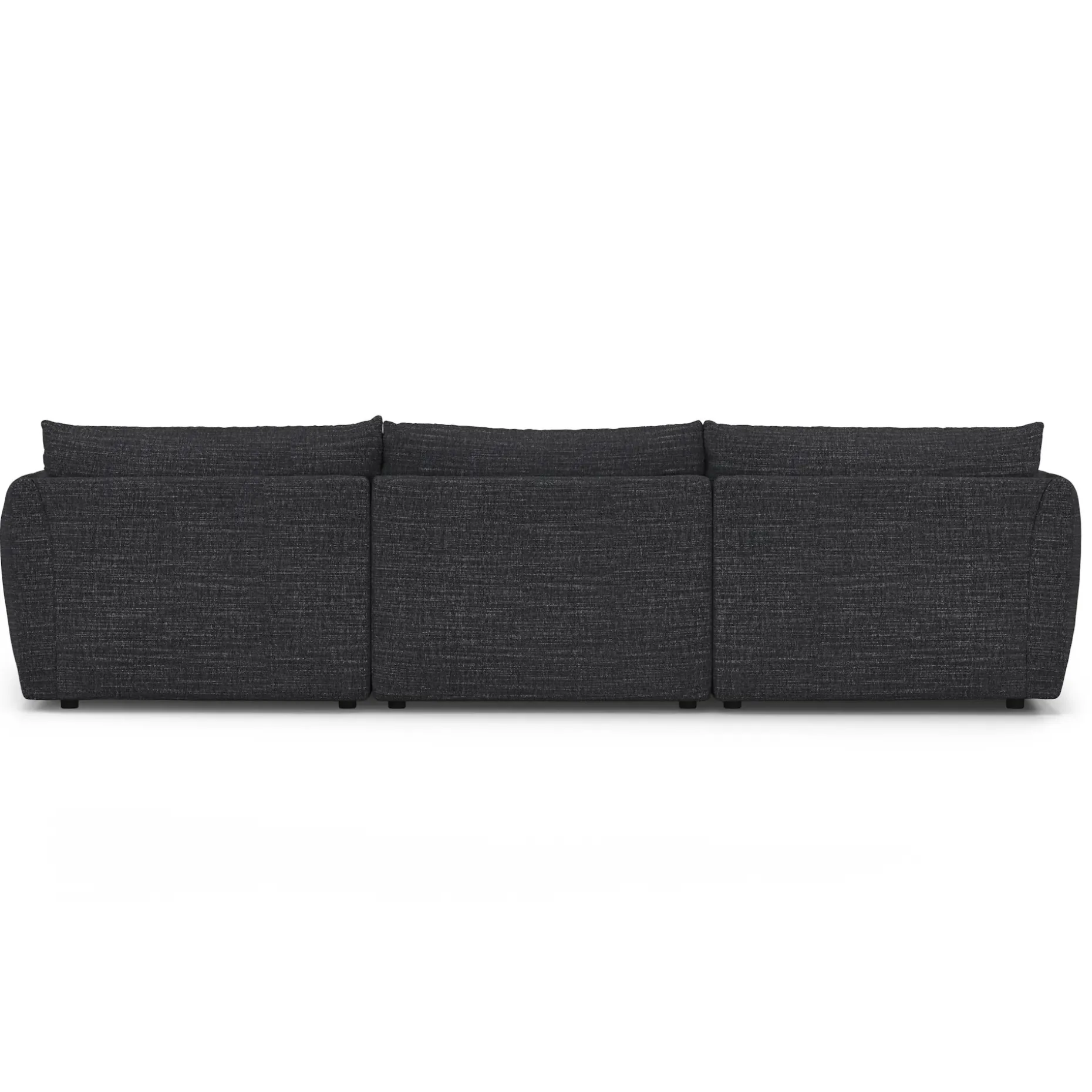 Leigh 131.5" Modular Sectional - Napa Charcoal