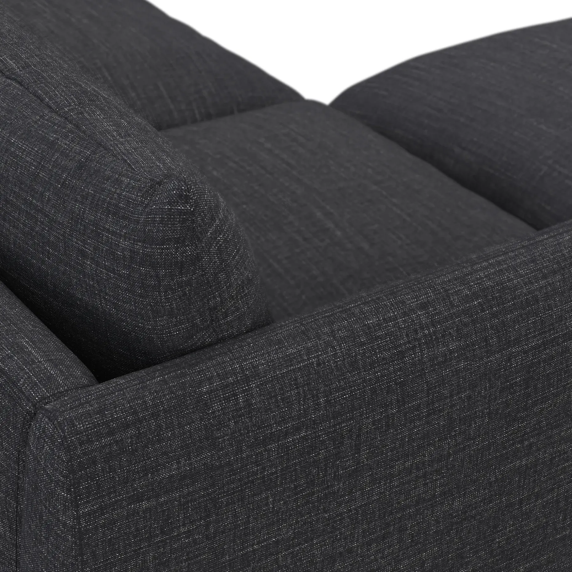 Leigh 131.5" Modular Sectional - Napa Charcoal