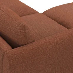 Leigh 131.5" Modular Sectional - Napa Rust