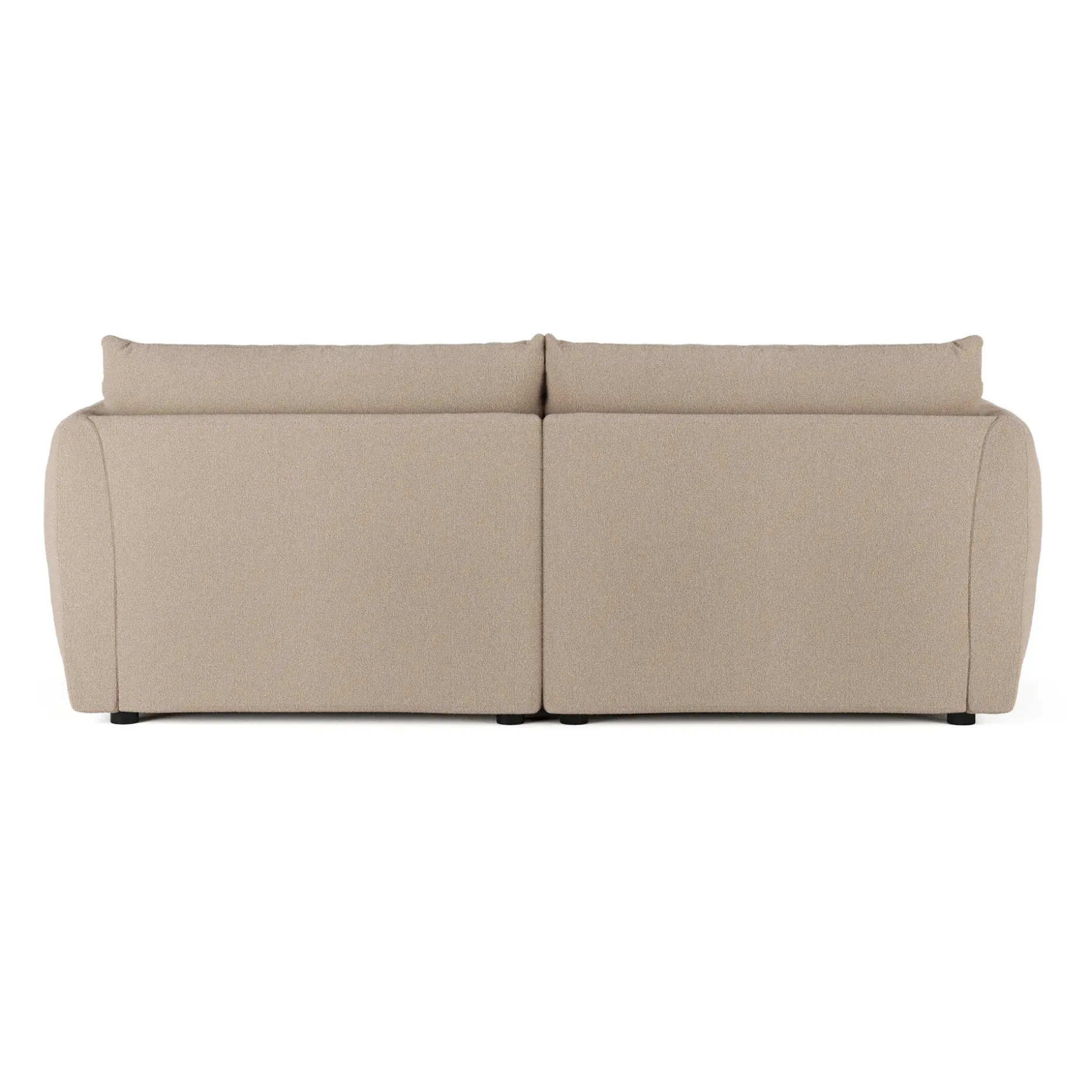 Leigh 92" Modular Sectional - Sandstone Wool Bouclé