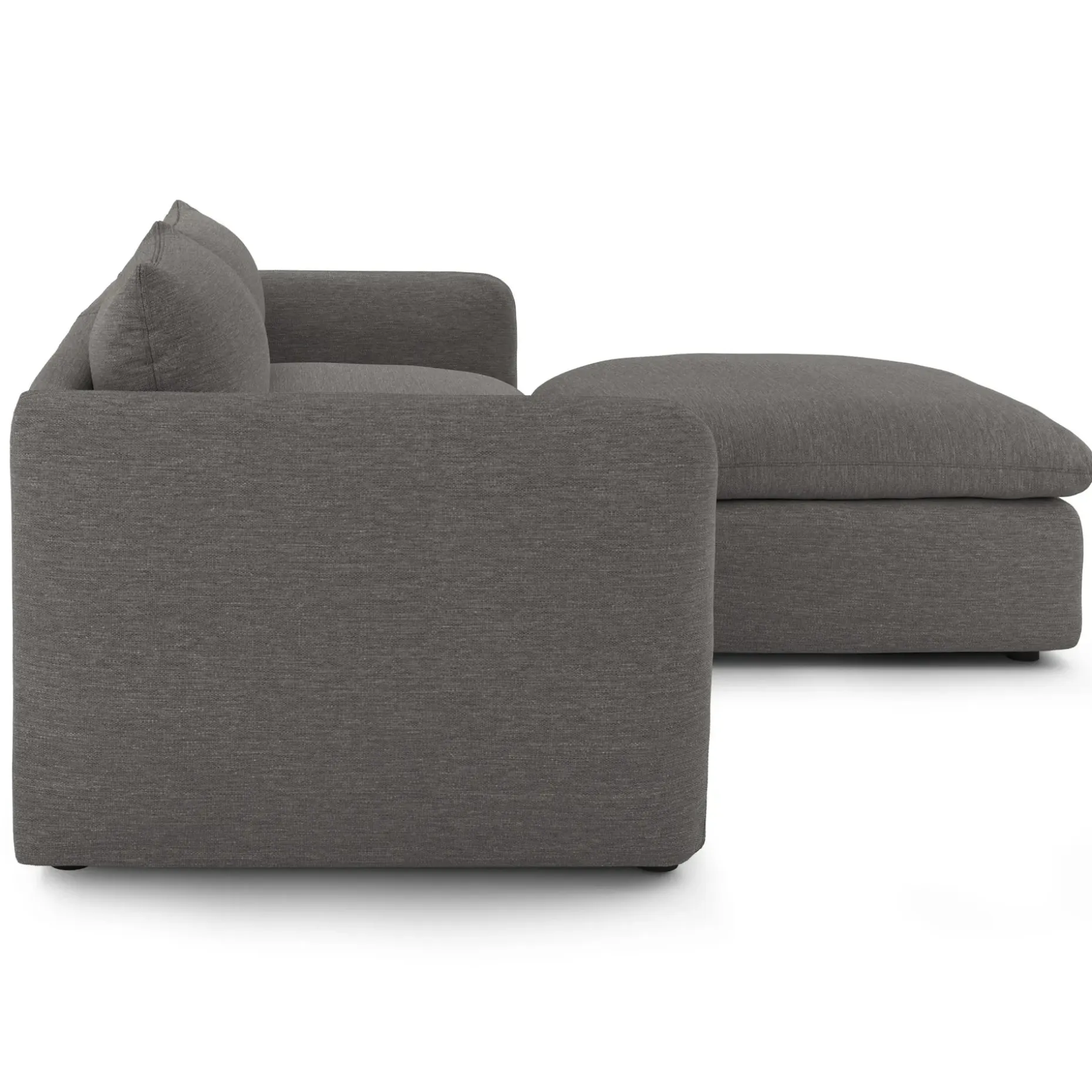 Leigh 92" Modular Sectional - Silver Gray