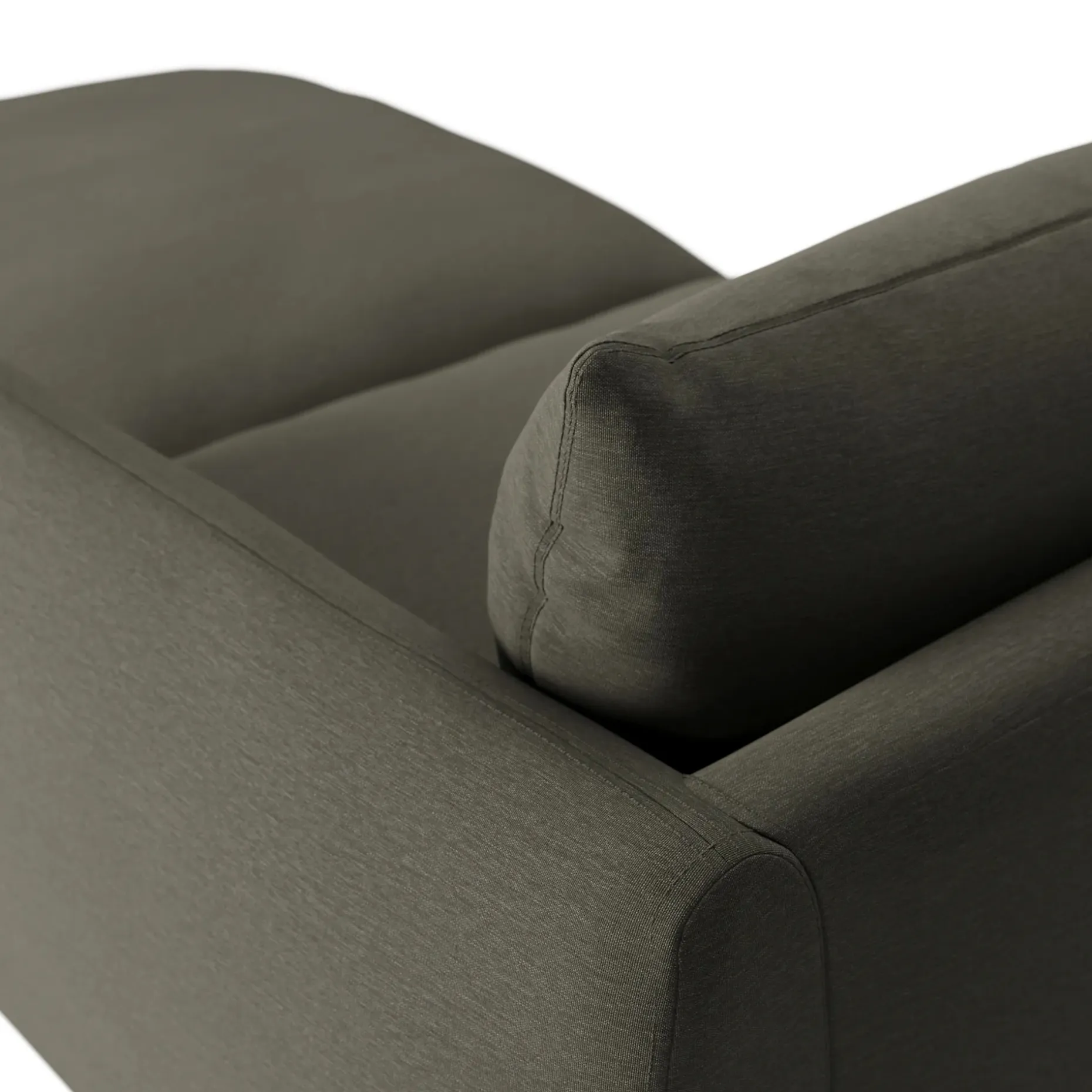 Leigh 92" Modular Sectional - Silver Moss