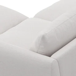 Leigh 92" Modular Sectional - Silver Ivory