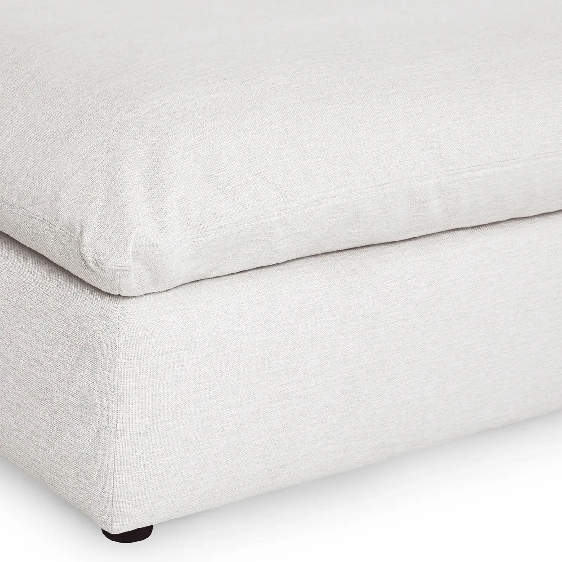 Leigh 131.5" Modular Sectional - Silver Ivory
