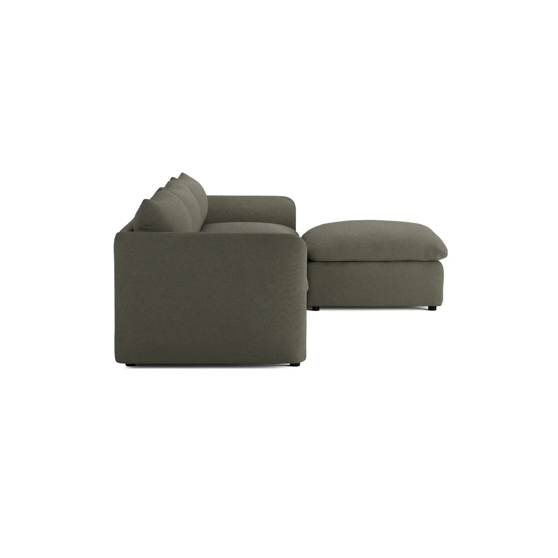 Leigh 131.5" Modular Sectional - Silver Moss