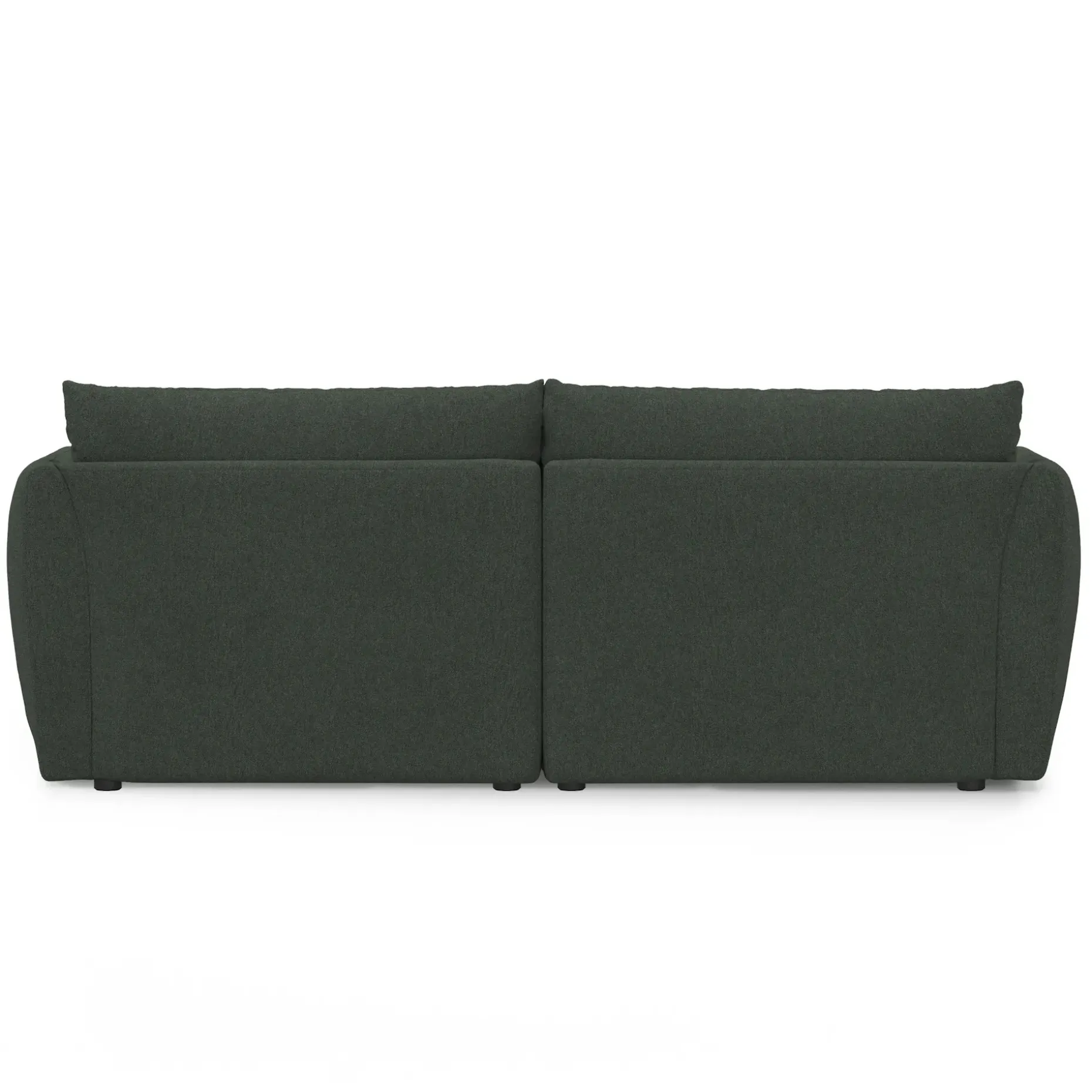 Leigh 92" Modular Sofa - Green Wool Bouclé