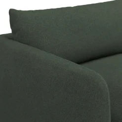 Leigh 131.5" Modular Sofa - Green Wool Bouclé