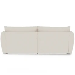 Leigh 92" Modular Sofa - Ivory Wool Bouclé