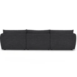 Leigh 131.5" Modular Sofa - Napa Charcoal