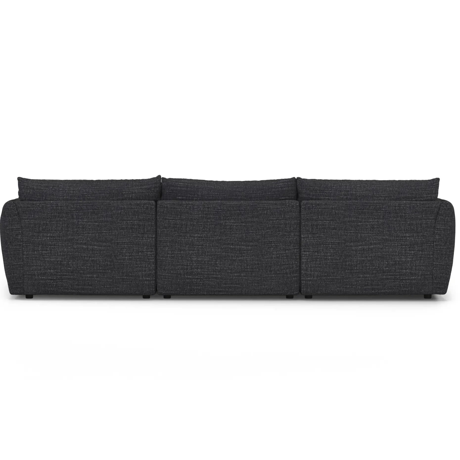 Leigh 131.5" Modular Sofa - Napa Charcoal