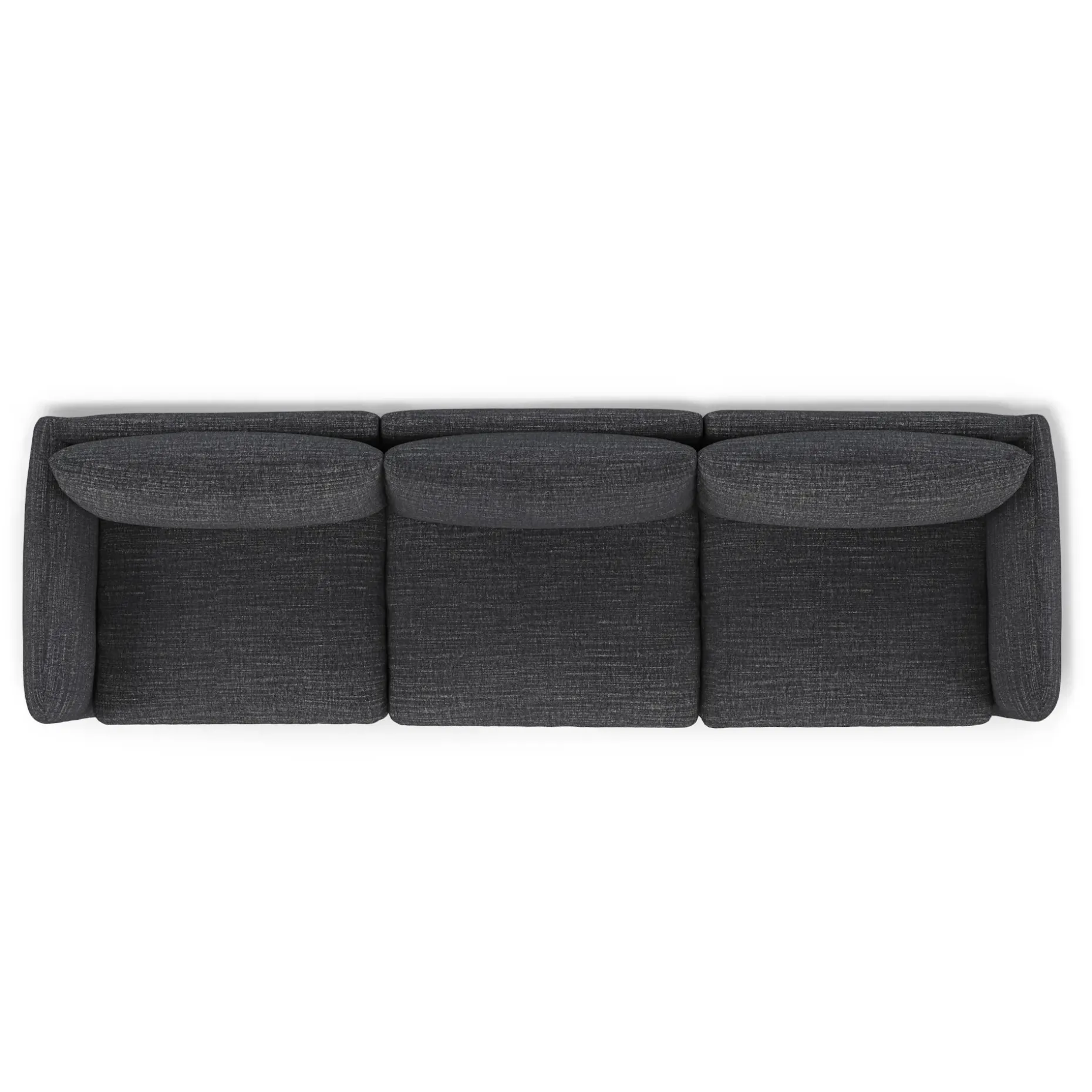 Leigh 131.5" Modular Sofa - Napa Charcoal