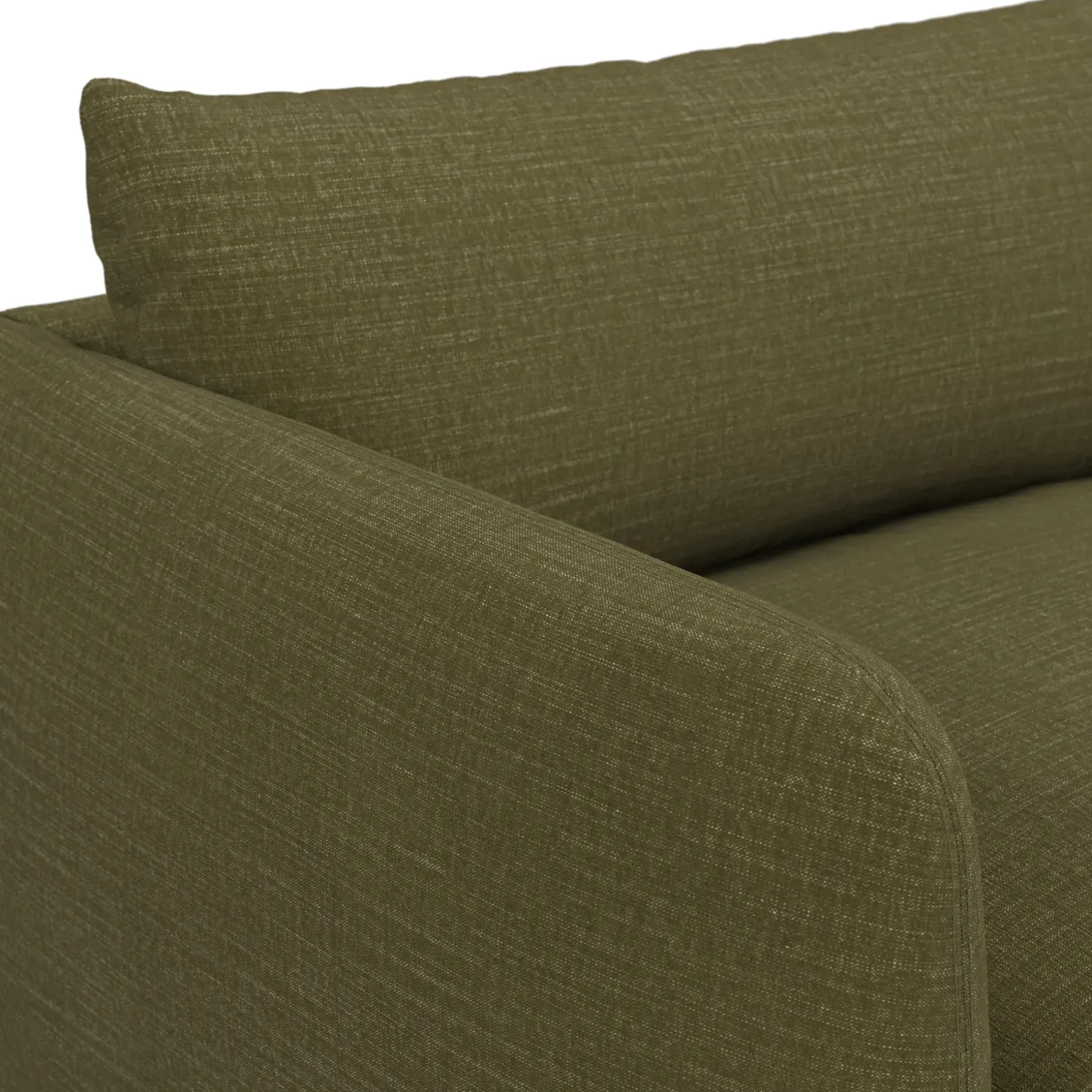 Leigh 92" Modular Sofa - Napa Moss