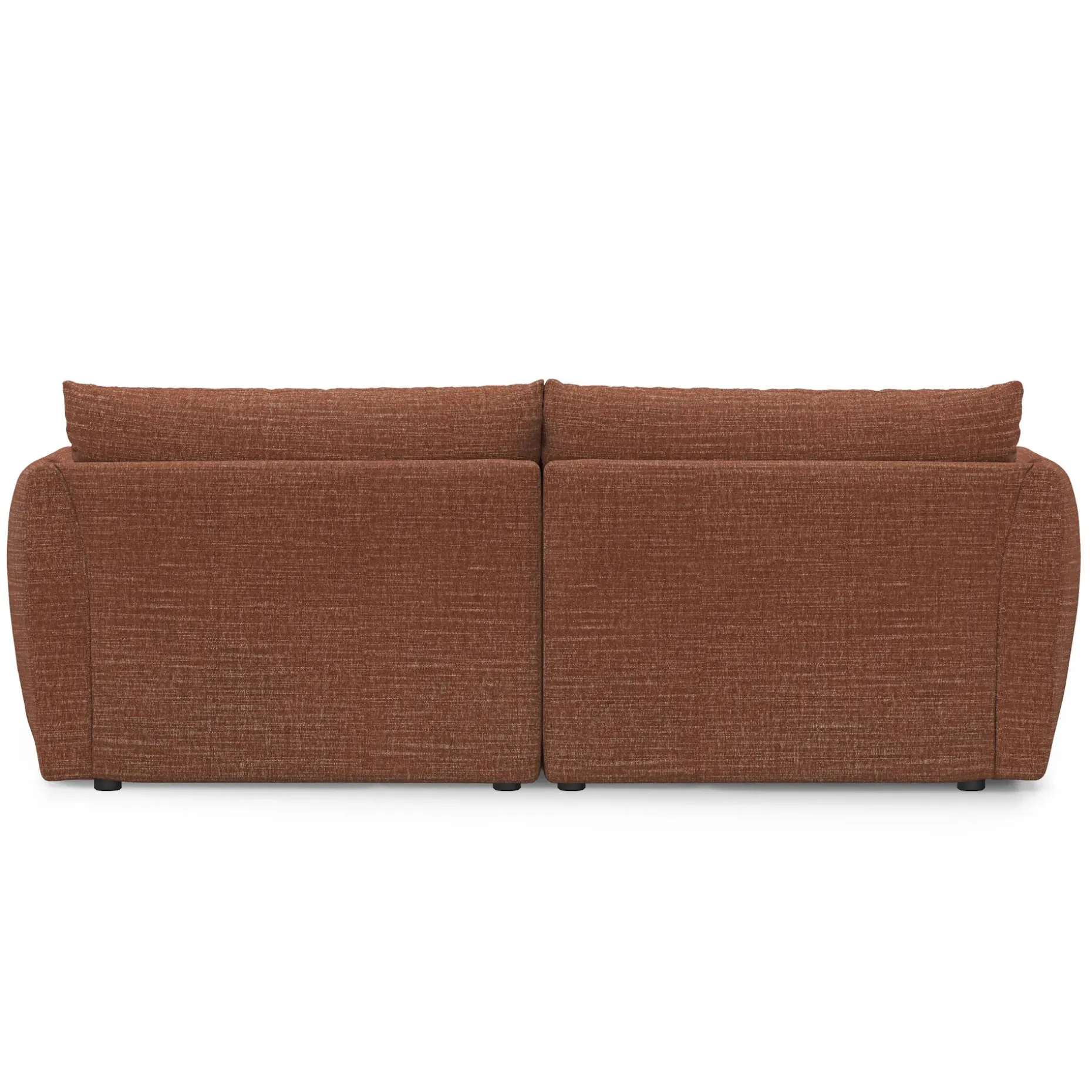 Leigh 92" Modular Sofa - Napa Rust