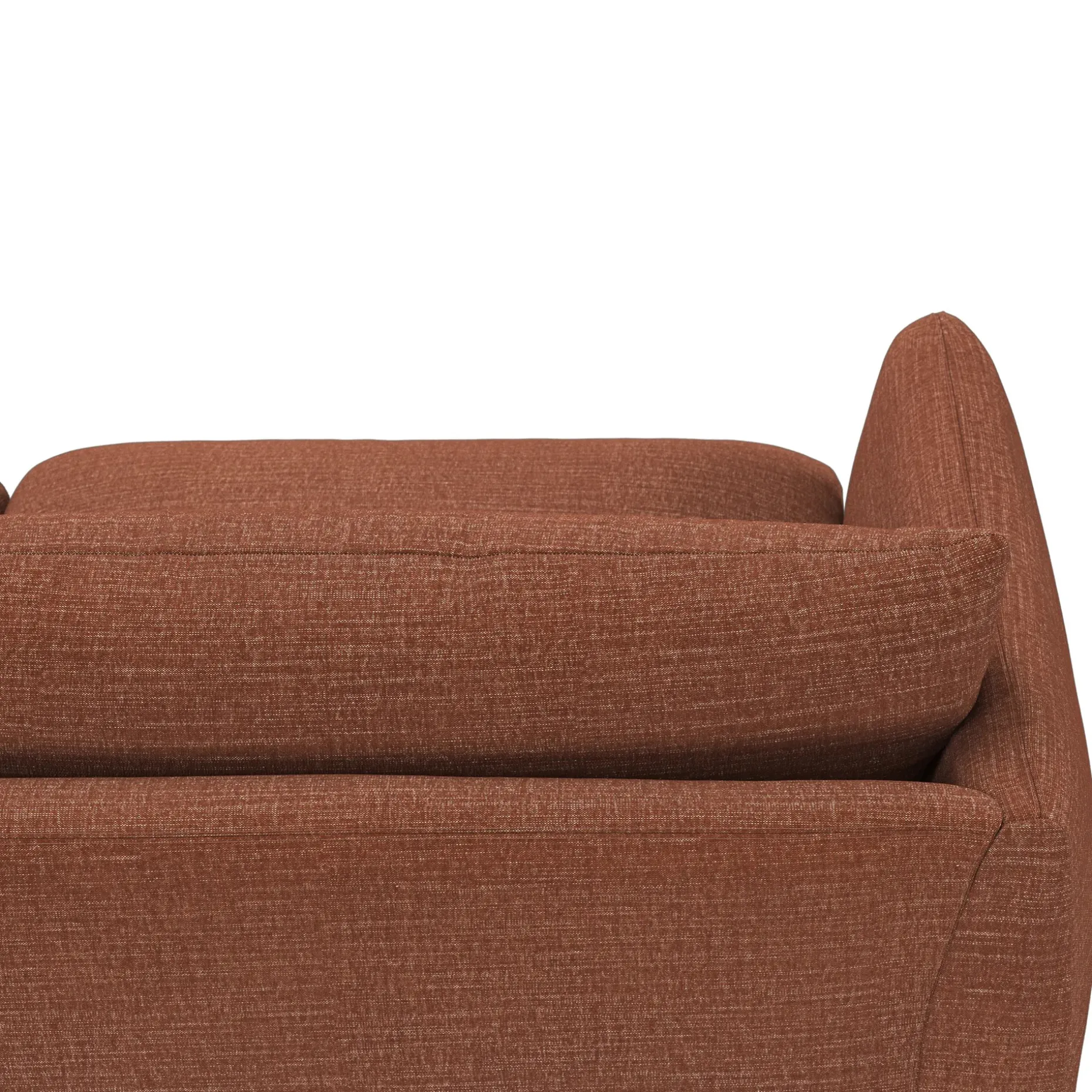 Leigh 92" Modular Sofa - Napa Rust