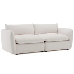 Leigh 92" Modular Sofa - Napa White