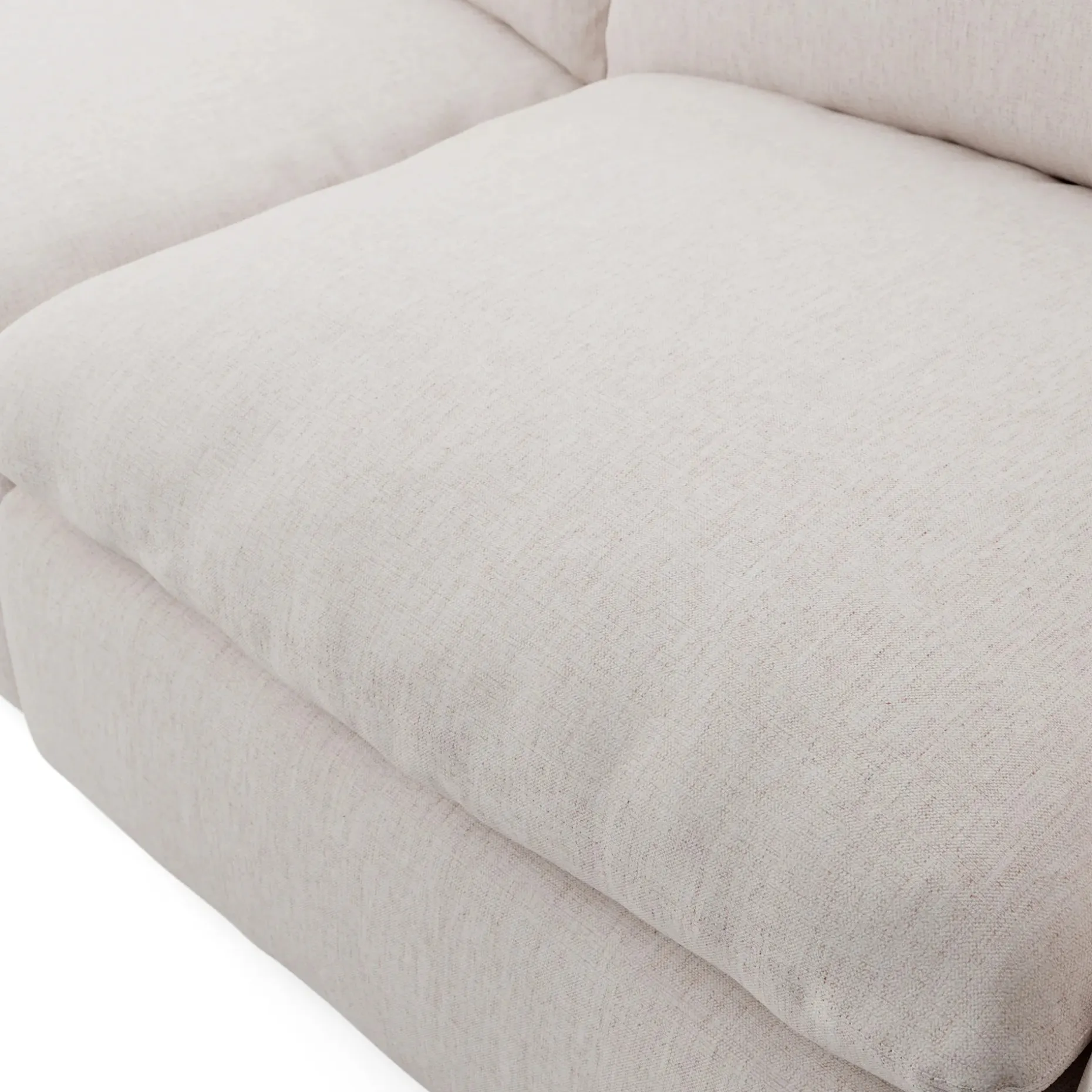 Leigh 92" Modular Sofa - Napa White