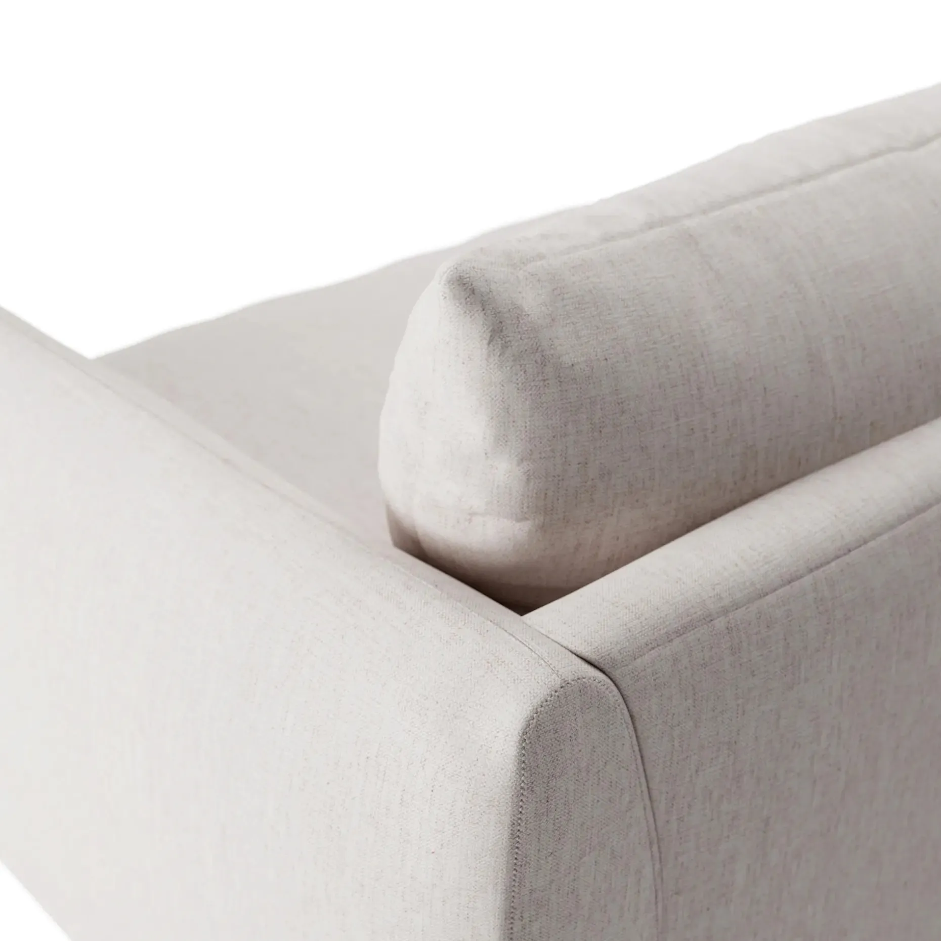 Leigh 131.5" Modular Sofa - Napa White