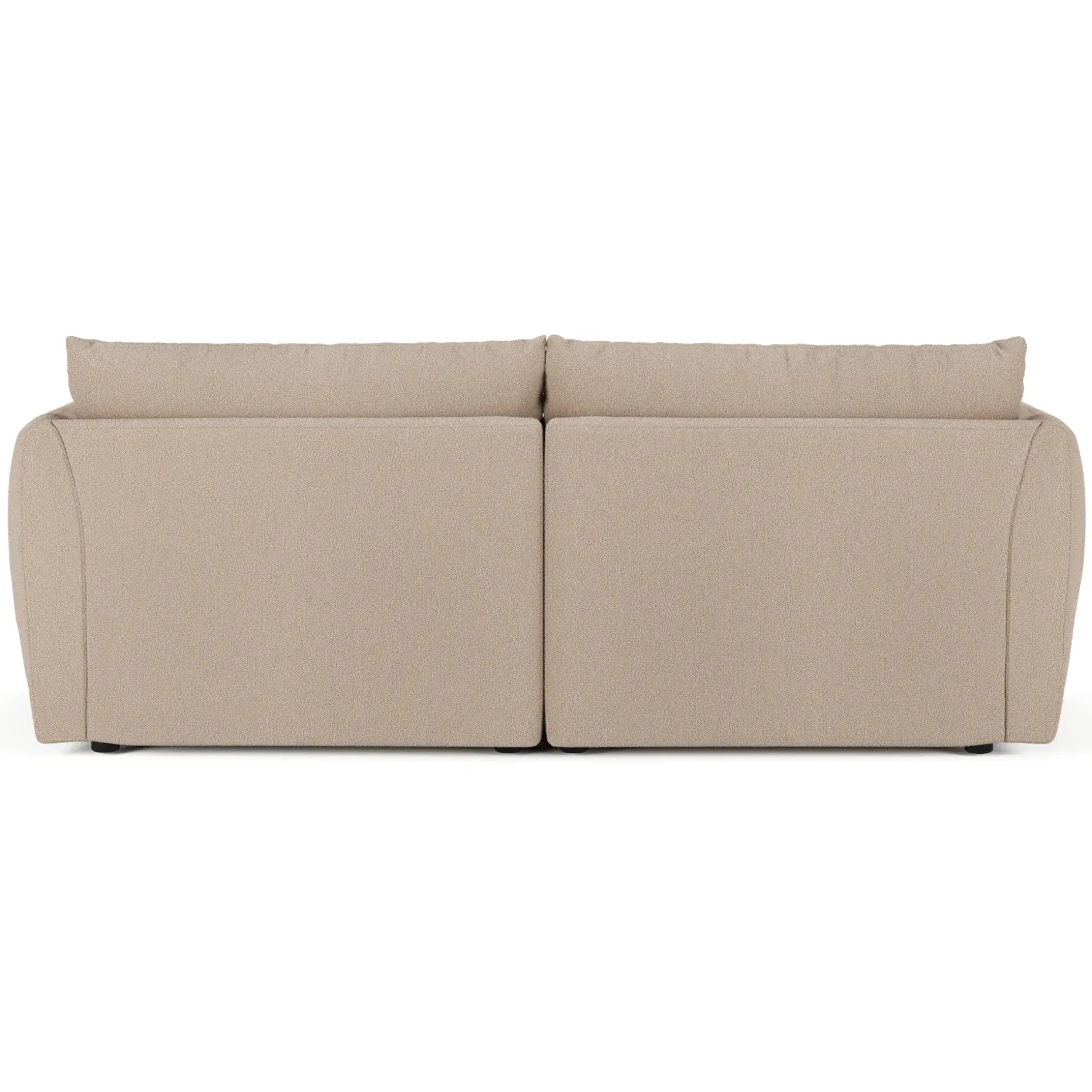 Leigh 92" Modular Sofa - Sandstone Wool Bouclé