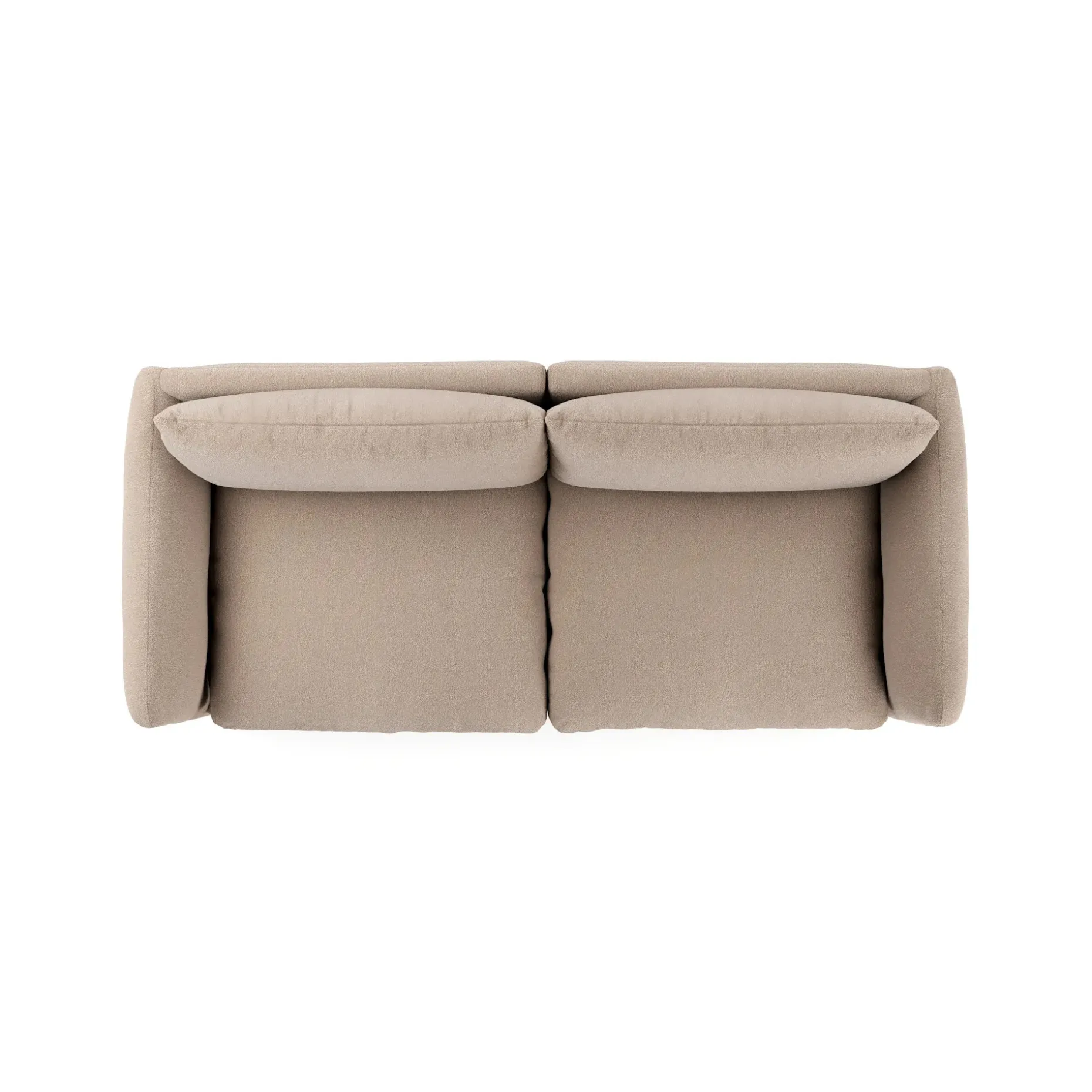 Leigh 92" Modular Sofa - Sandstone Wool Bouclé