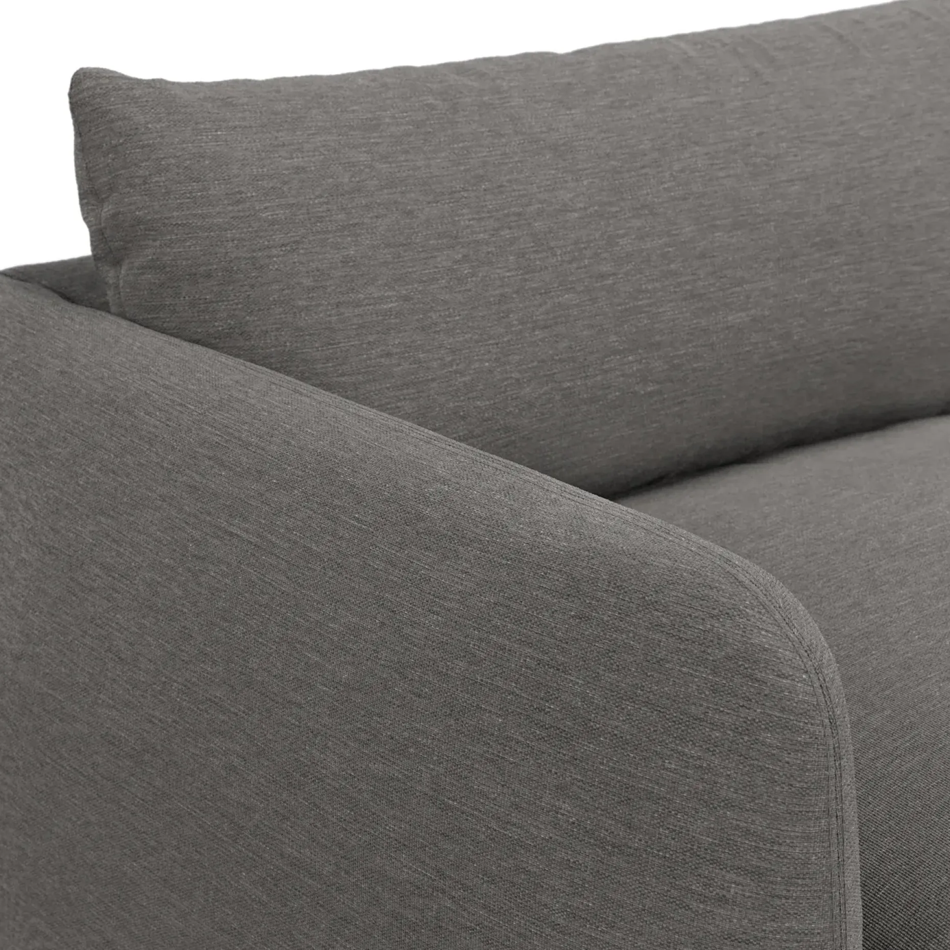 Leigh 92" Modular Sofa - Silver Gray