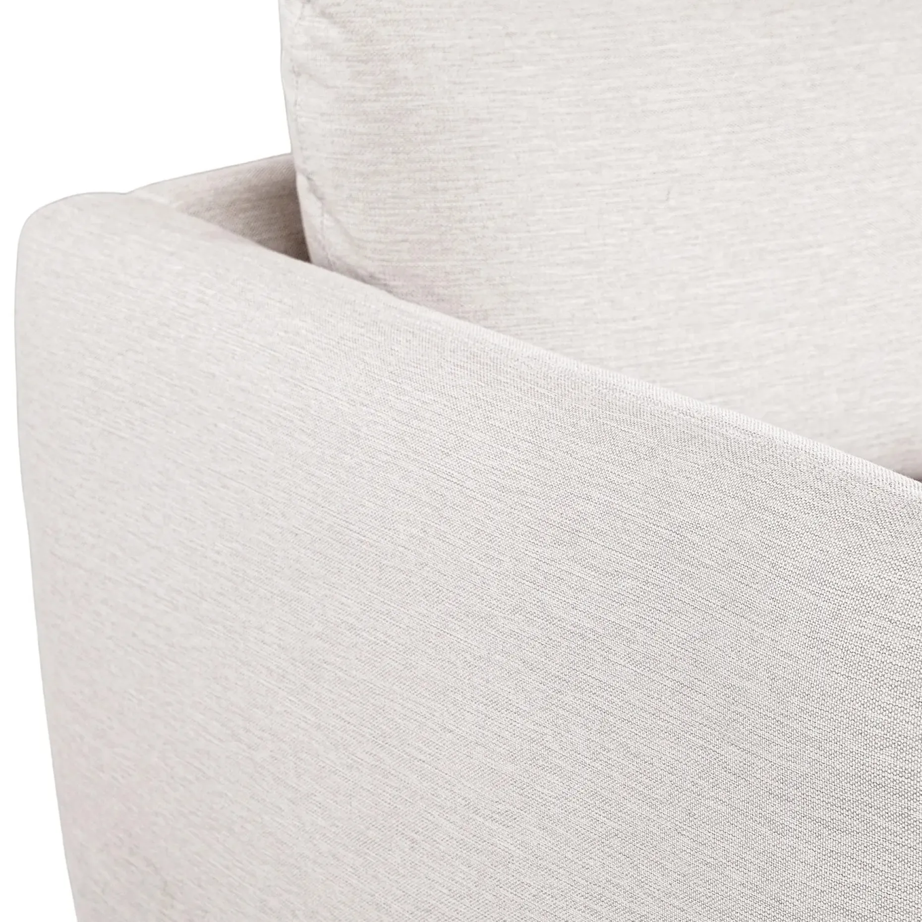 Leigh 92" Modular Sofa - Silver Ivory