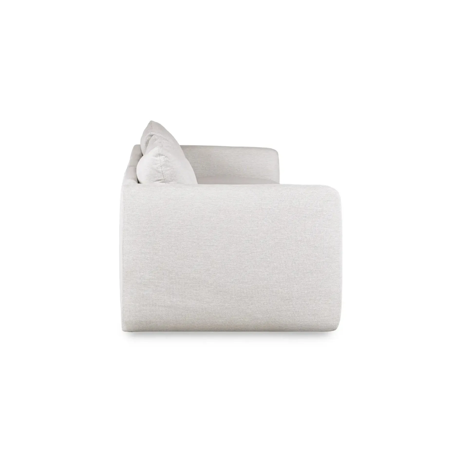 Leigh 131.5" Modular Sofa - Silver Ivory