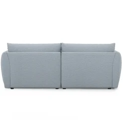 Leigh 92" Modular Sofa - Silver Light Blue