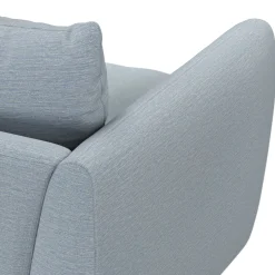 Leigh 131.5" Modular Sofa - Silver Light Blue
