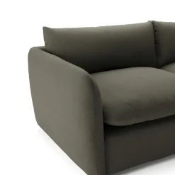 Leigh 131.5" Modular Sofa - Silver Moss