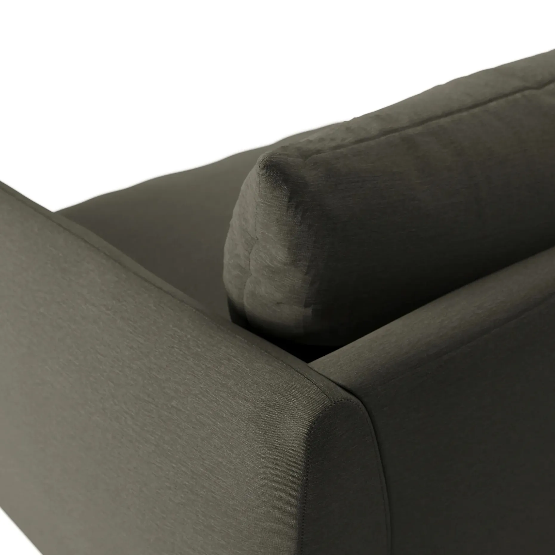 Leigh 131.5" Modular Sofa - Silver Moss
