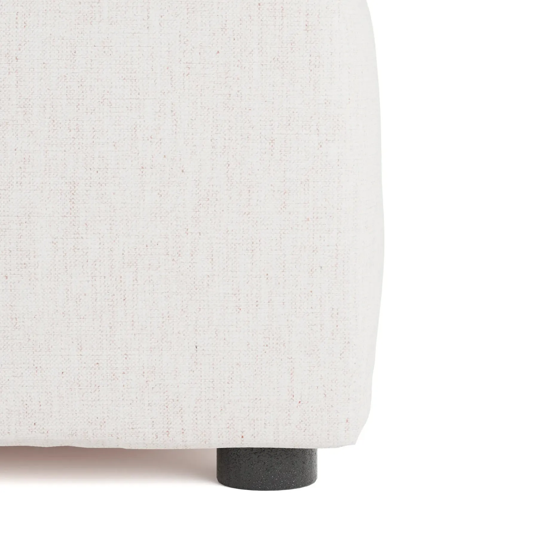 Leigh 41" Ottoman - Napa White