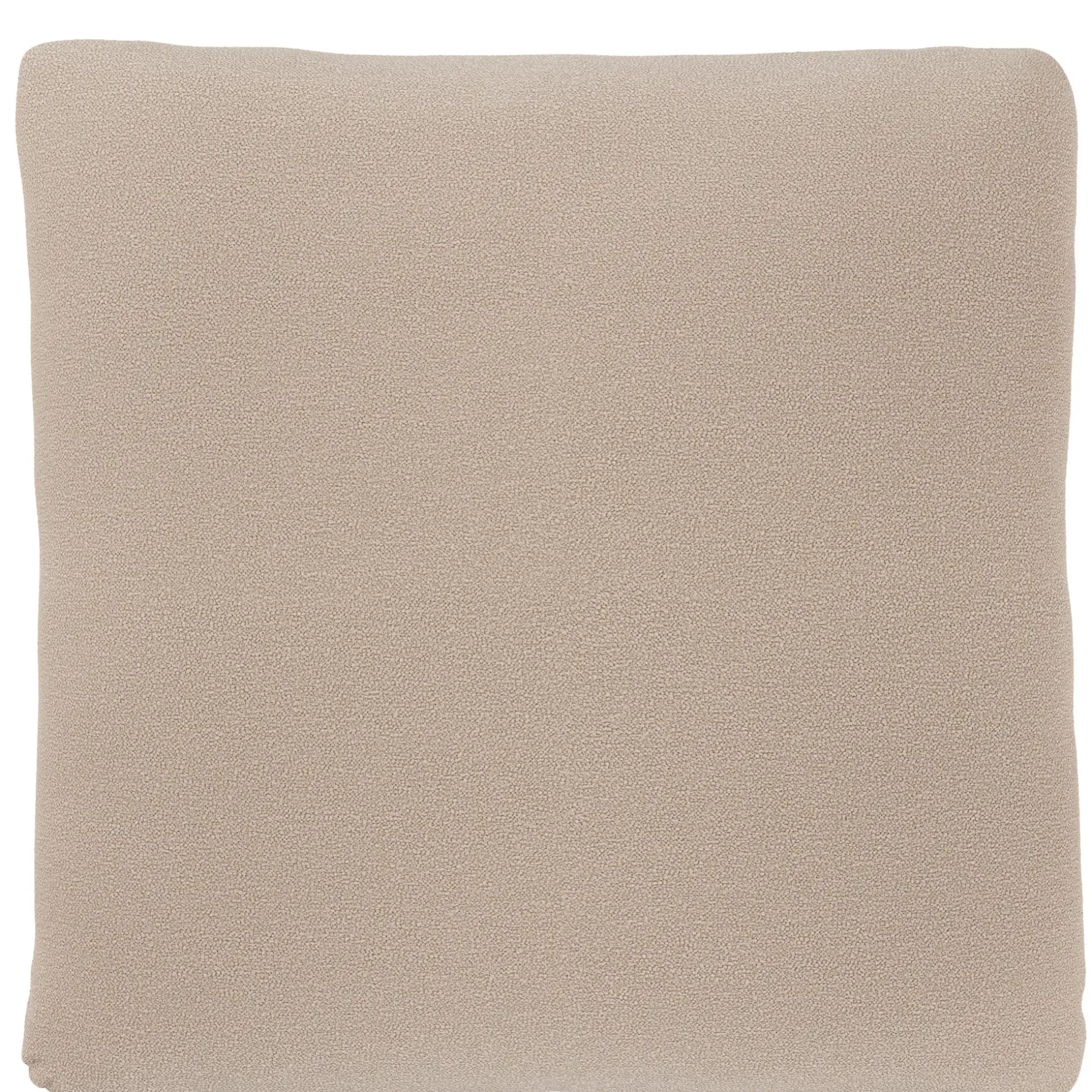 Leigh 41" Ottoman - Sandstone Wool Bouclé