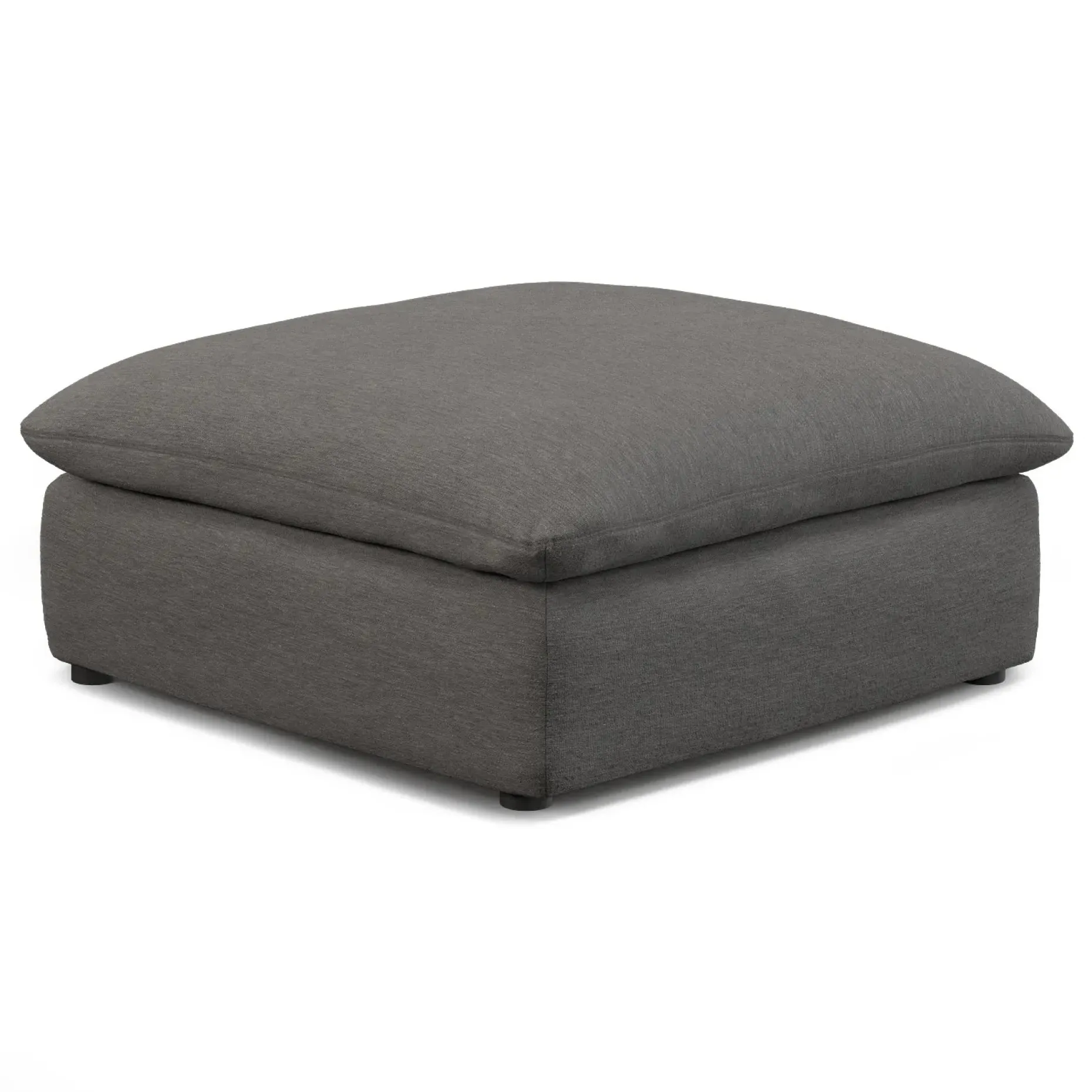 Leigh 41" Ottoman - Silver Gray