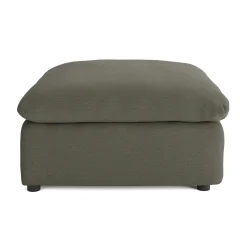 Leigh 41" Ottoman - Silver Moss