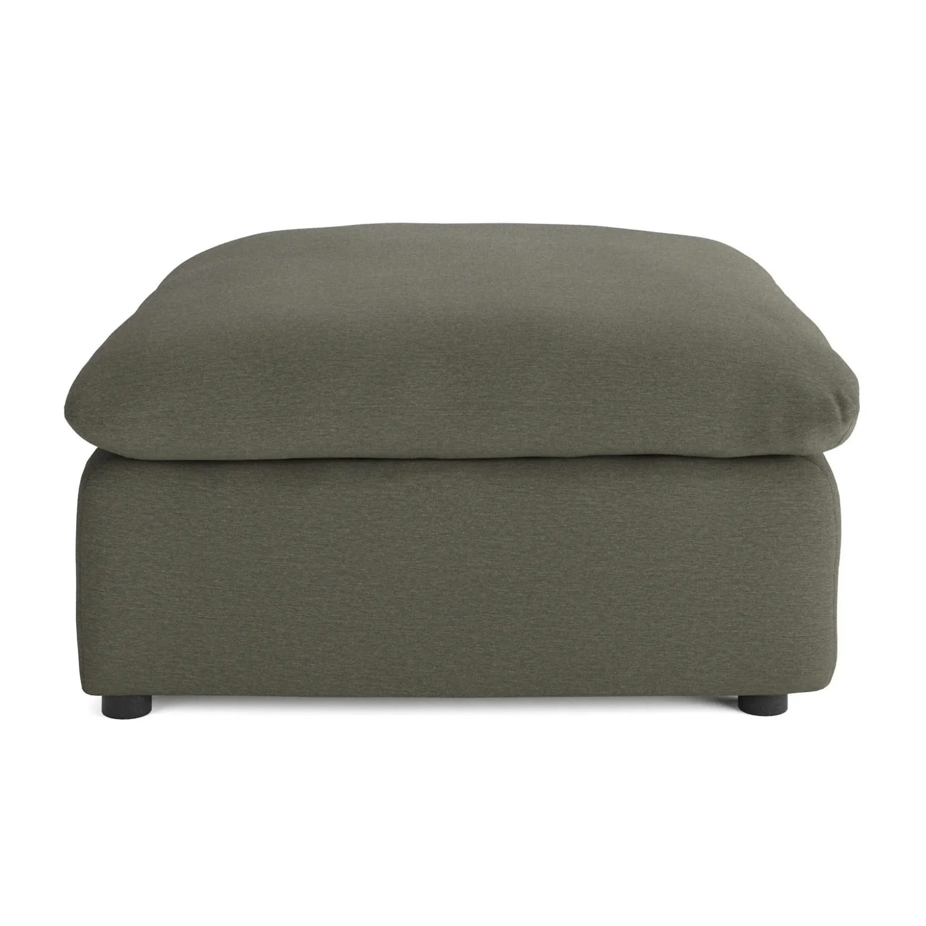 Leigh 41" Ottoman - Silver Moss