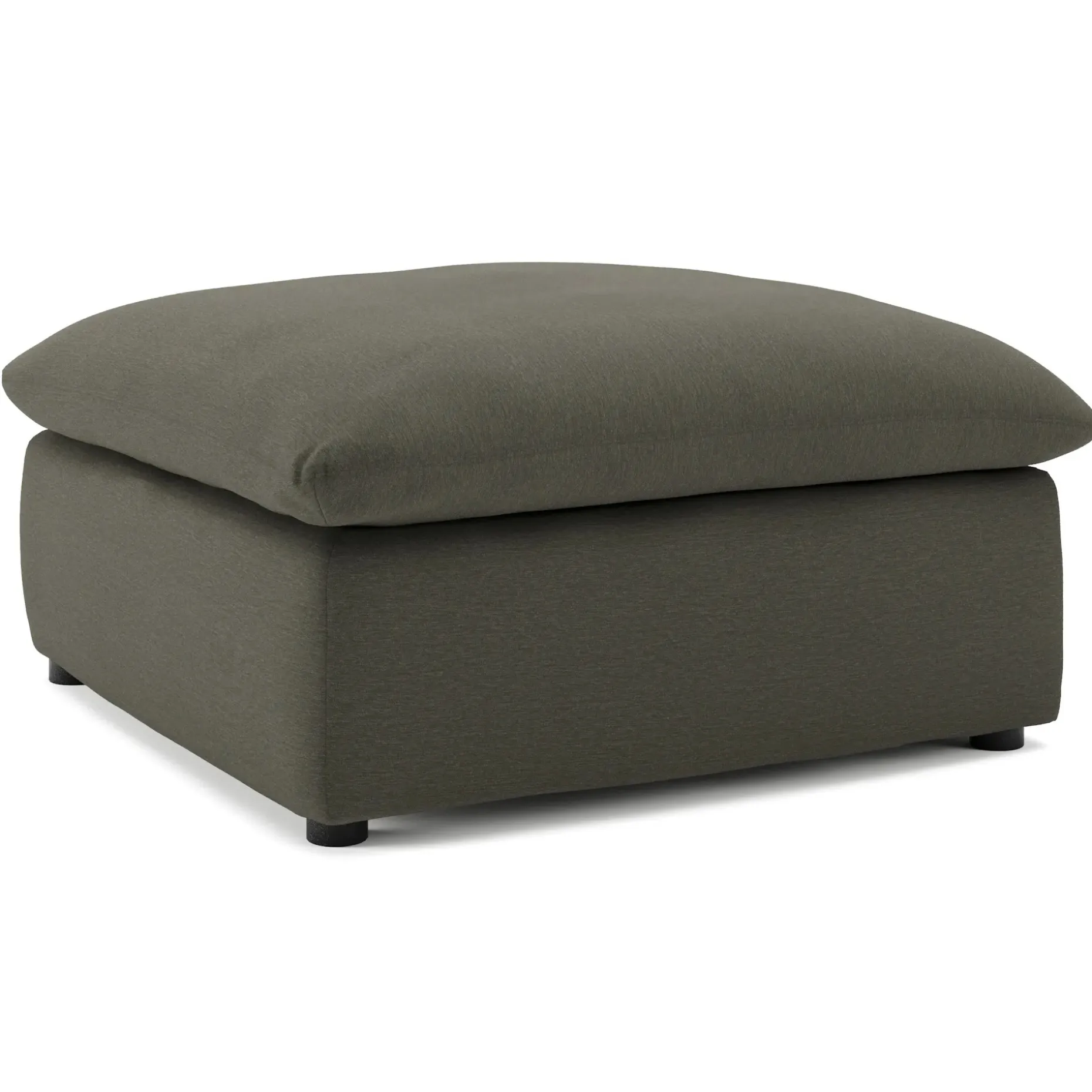 Leigh 41" Ottoman - Silver Moss