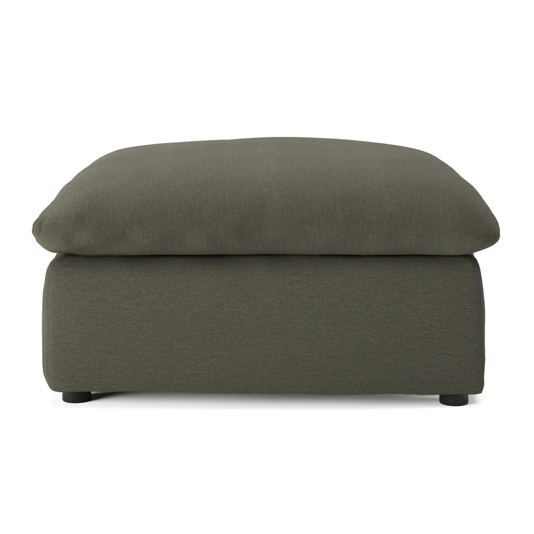 Leigh 41" Ottoman - Silver Moss