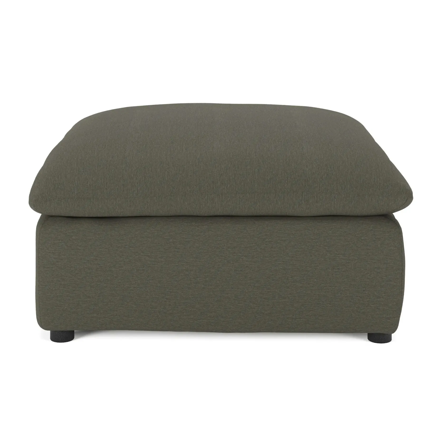 Leigh 41" Ottoman - Silver Moss