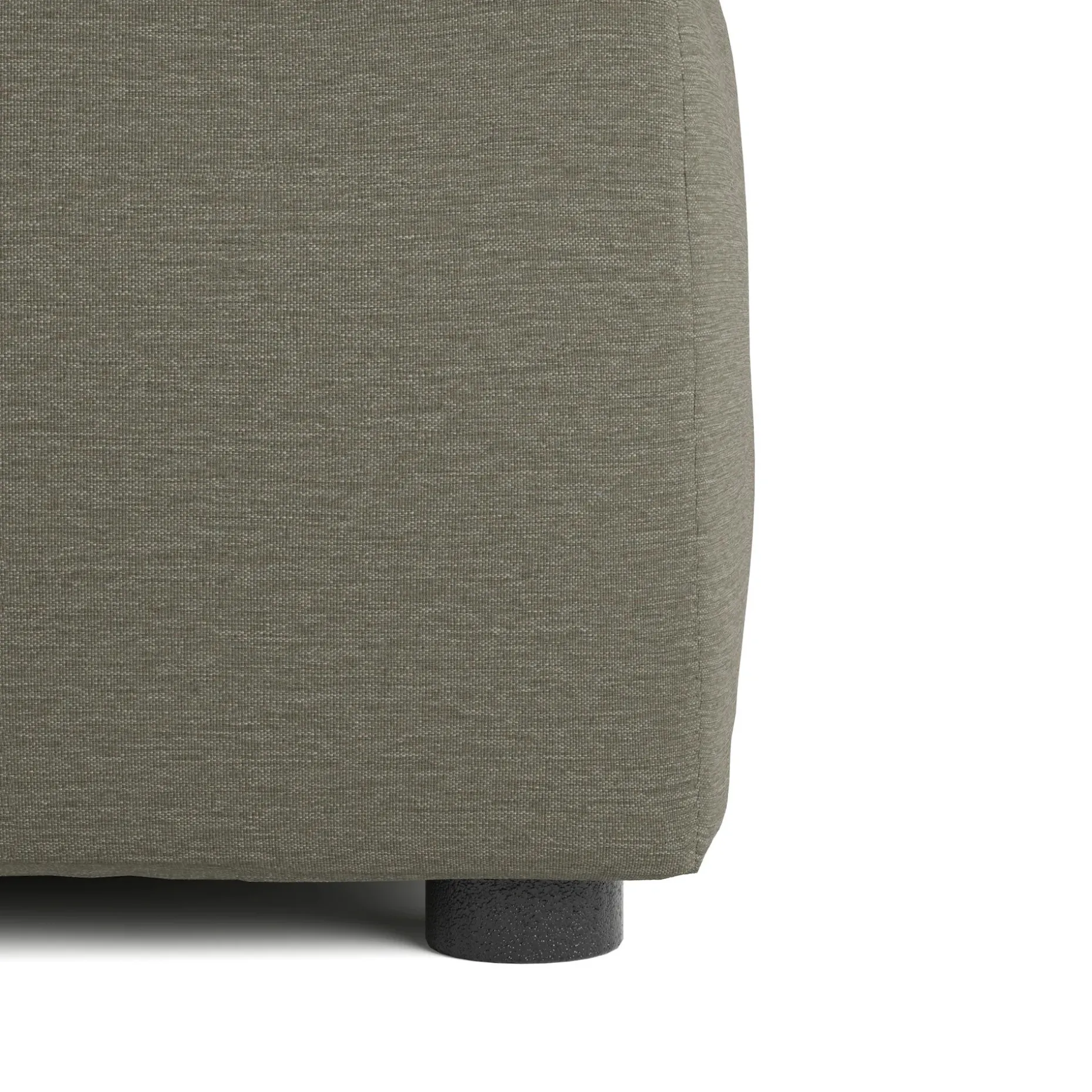 Leigh 41" Ottoman - Silver Moss