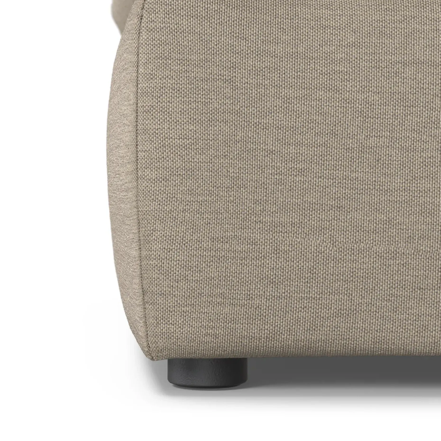 Leigh 41" Ottoman - Silver Taupe