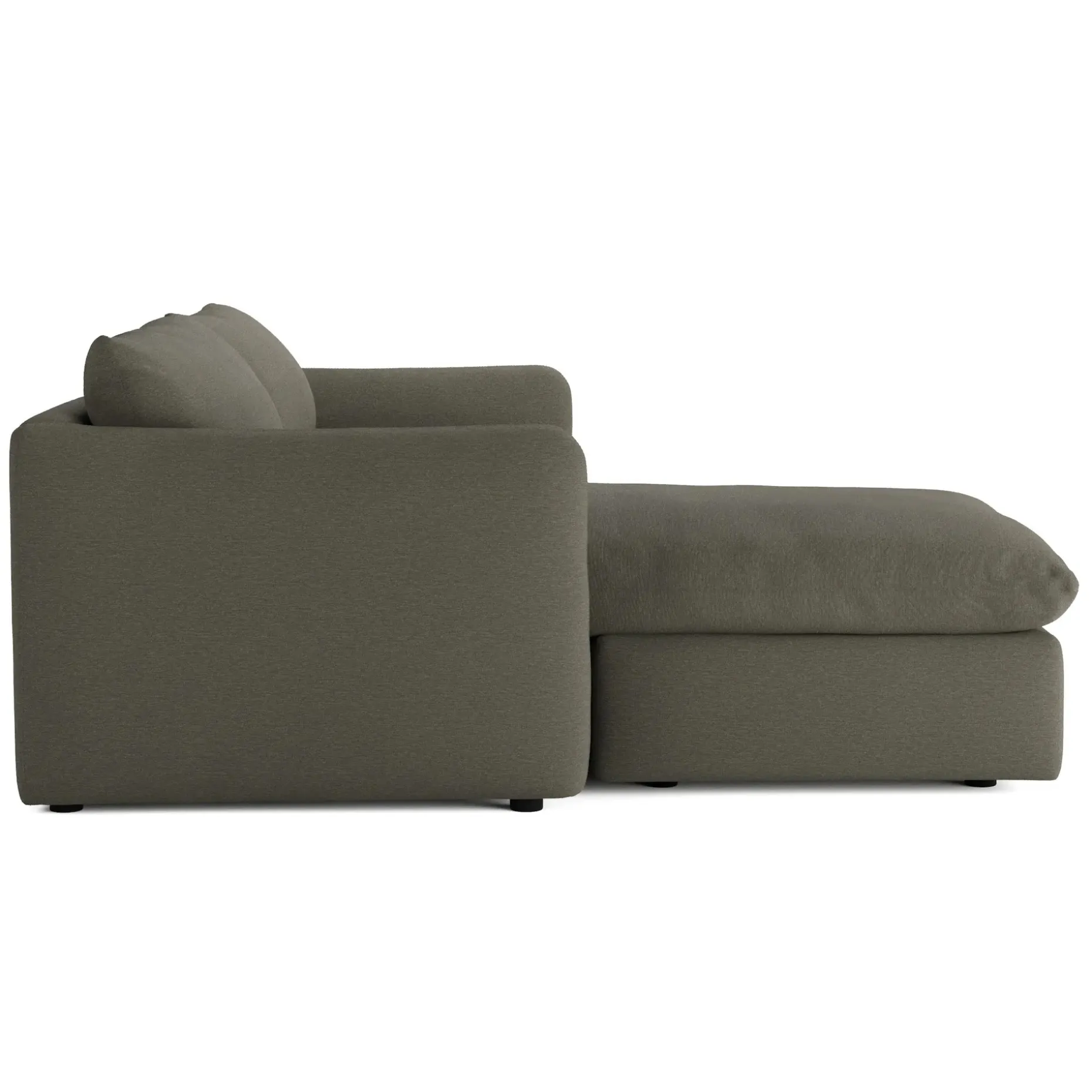 Leigh 86" Reversible Storage Sectional - Silver Moss